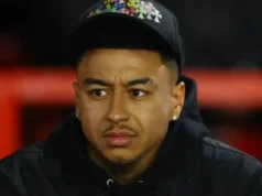 Jesse Lingard dalam perjalanan ke Brasil