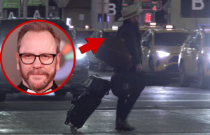 Kiefer Sutherland Difoto di Tempat Penjemputan Uber Setelah Dugaan Ancaman Kematian Ride Share