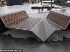 Taman saluran pembuangan very baru senilai ₤ 4, 6 miliar di London diberi label ‘suram’ karena ‘bangku yang tidak dapat digunakan’ dan arsitekturnya yang ‘tak bernyawa’