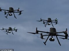 Militer kini dapat menembak jatuh drone karena jumlah insiden di sekitar pangkalan meningkat dua kali lipat dalam setahun