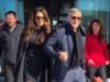 George Clooney, 64, berpegangan tangan dengan istrinya yang cantik Amal, 47, saat mereka tiba di Milan untuk upacara pembukaan Olimpiade Musim Dingin