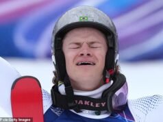 Ski Samba! Brasil memenangkan medali emas Olimpiade Musim Dingin pertama dalam olahraga ski alpine ketika bintang slalom yang emosional mengklaim ‘perbedaan adalah kekuatan supernya’