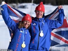 Peselancar salju Charlotte Bankes dan Huw Nightingale mengungkapkan bagaimana pint sebelum perlombaan membantu mereka meraih EMAS bersejarah bagi Inggris Raya di Olimpiade Musim Dingin