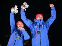 Minggu Super Tim GB! Inggris memenangkan medali emas LAINNYA saat bintang kerangka Matt Weston kembali naik podium pada hari bersejarah di Olimpiade Musim Dingin