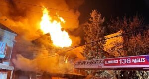 Bayi perempuan kecil yang baru lahir ditemukan tewas di reruntuhan apartemen setelah kebakaran melanda dan membunuh ibunya