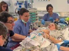 Cedera kecelakaan ski Olimpiade Musim Dingin Lindsey Vonn ‘jauh lebih parah daripada patah kaki’ dengan ‘kakinya hancur berkeping-keping’ setelah spesialis menyarankan dia mungkin perlu diamputasi.