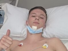 Pahlawan Inggris yang bepergian ditikam di Tenerife ketika mengejar pencuri telepon mengungkapkan dia mengira dia akan mati ketika dia melihat darah mengalir ke jalan