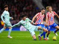 Kapten Atletico Madrid mengecam klub atas penanganan lapangan Metropolitano setelah kekalahan Real Betis