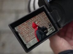 Fotografer jalanan Amerika mengabadikan setting Milan