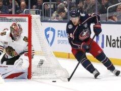Blue Jackets menutup Blackhawks, mencatat kemenangan beruntun menjadi 7