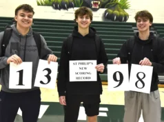 Jackson Dzwik dari St. Philip memecahkan rekor penilaian karier sekolah