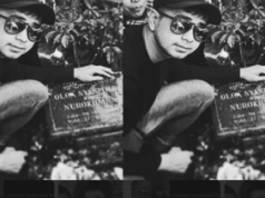 Ziarah ke Makam Olga, Billy Syahputra Pamer Punya Anak Berwajah Bule
