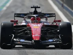 Ferrari mengejutkan paddock F 1 di Bahrain dengan sayap baru di belakang knalpot SF- 26