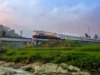Banjir di Grobogan, Perjalanan Kereta Api Jalur Utara Terganggu