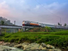 Banjir di Grobogan, Perjalanan Kereta Api Jalur Utara Terganggu