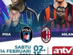 Lazio vs Atalanta Sedang Tayang di ANTV, Laga Panas Tengah Malam