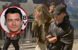 Orlando Bloom Keluar dari Super Bowl Bergandengan Tangan Dengan Model Swiss Luisa Laemmel