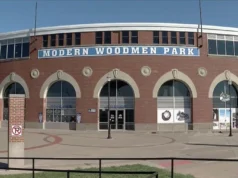 Modern Woodmen Park, Davenport, dinominasikan untuk Ballpark Liga Kecil Terbaik