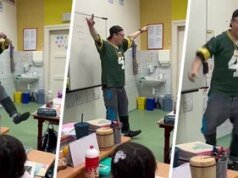 Keingintahuan dari Opavsk: Petugas pemadam kebakaran menari Flashdance … dan hancurkan Internet!