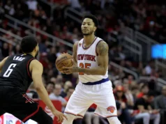 Sejarah jersey Houston Rockets No. 6 – Tyler Ennis (2016-17)