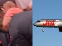 Penerbangan Jet 2 Turki-Inggris terpaksa mendarat di Brussel setelah penumpang memulai tawuran di udara|Video