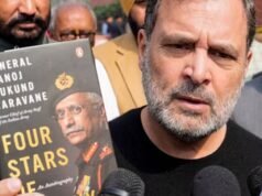 ‘Inilah yang ditulis Jenderal Naravane tentang PM’: Rahul menunjukkan salinan buku mantan panglima militer yang ‘dikatakan pemerintah tidak ada’