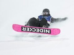 Pada tayangan perdana Olimpik, Záveská menduduki tempat ketujuh belas dalam kelayakan Big Air