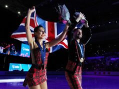 Brad Hall dan Lilah Fear ditunjuk sebagai pembawa bendera Tim GB untuk Upacara Pembukaan Olimpiade Musim Dingin