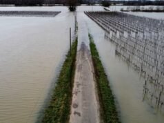 Manusia tersapu sungai Loire saat banjir melanda Prancis