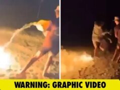 Remaja Florida Membakar Temannya, Pertunjukan Video Clip Mengejutkan