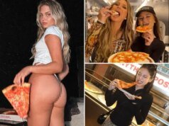Bintang Seksi Makan Pizza Untuk Hari Pizza!