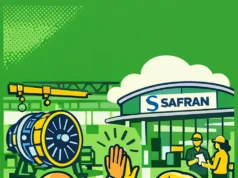 Safran Menembak Semua Silinder saat Boom Mesin Mengangkat Pandangan