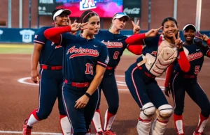 Softball Arizona mengacak susunan pemain dalam kemenangan atas Creighton