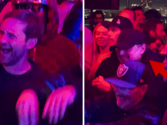 Leonardo DiCaprio & Tobey Maguire Menari diiringi Es Batu di Pesta Super Dish