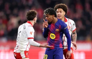 Barcelona menderita kekalahan mengejutkan 2-1 dari Girona karena Yamal gagal mengeksekusi penalti, Real Madrid unggul dua poin di puncak La Liga