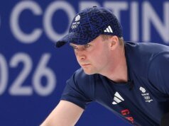 Kompetisi Olimpiade sedang berlangsung menjelang upacara pembukaan