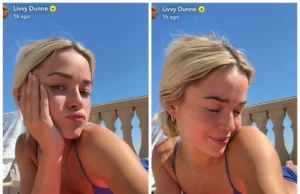 “Foto Bikini Cerah Livvy Dunne Menandai ‘Hari Pertunjukan’ Setelah Super Dish”.