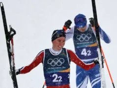 Oftebro memenangkan emas gabungan Nordik ketiga di Olimpiade saat Jerman gagal