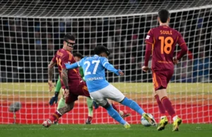 Napoli ‘bertarung seperti singa’ kata Alisson Santos dan Buongiorno setelah bermain imbang 2 – 2