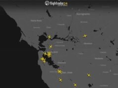 Eksodus udara di The golden state: beginilah lepas landas besar-besaran pesawat di akhir Super Dish terlihat secara actual time