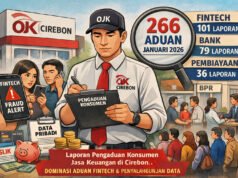 OJK Cirebon Terima 266 Aduan Konsumen Jasa Keuangan, Fintech Dominasi Laporan