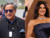 Shashi Tharoor bercanda karena tidak berbagi panggung dengan Priyanka Chopra di acara Harvard| Berita India
