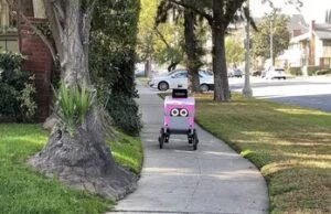 Orang Amerika melampiaskan kemarahannya pada robot pengantar makanan