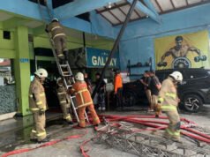 Gym di Jarak Surabaya Kebakaran, Dua Orang Nyaris Jadi Korban